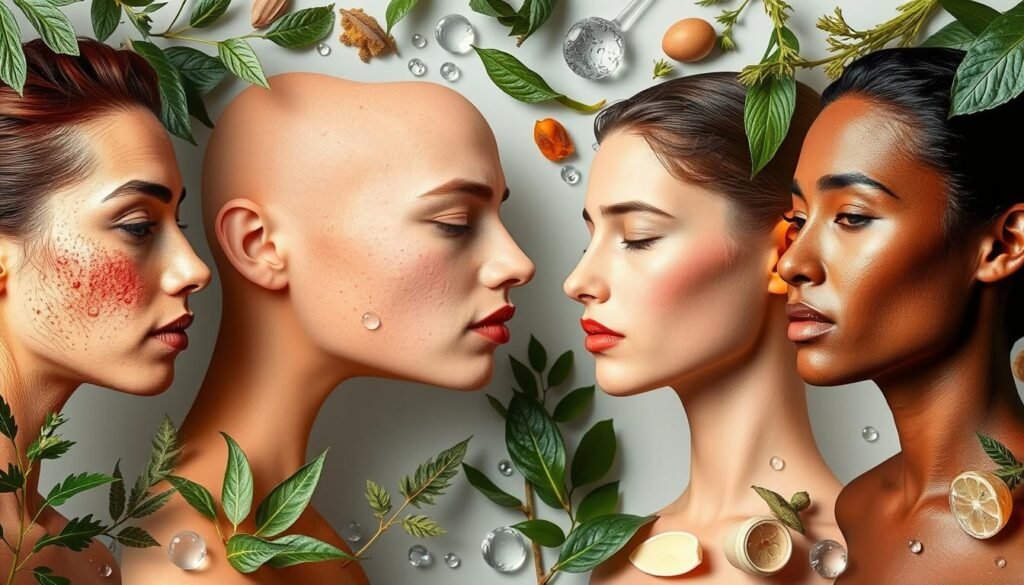 tipos de pele tipos de pele