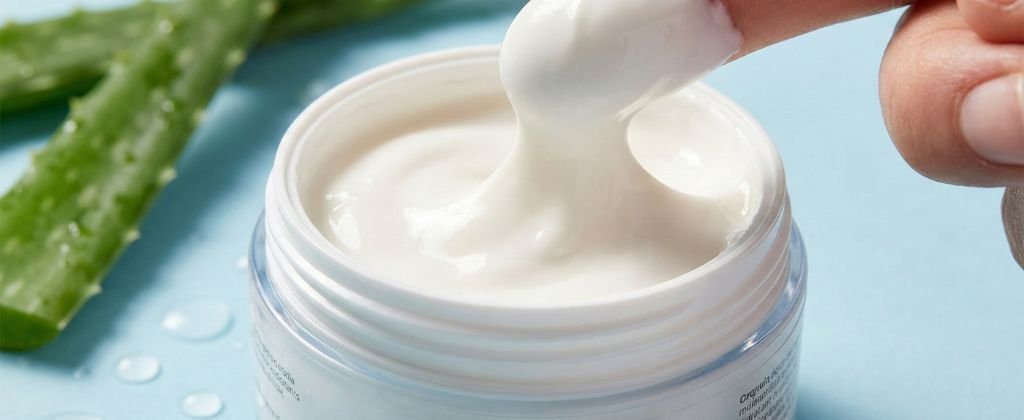 creme hidratante foco na textura rica e nutritiva