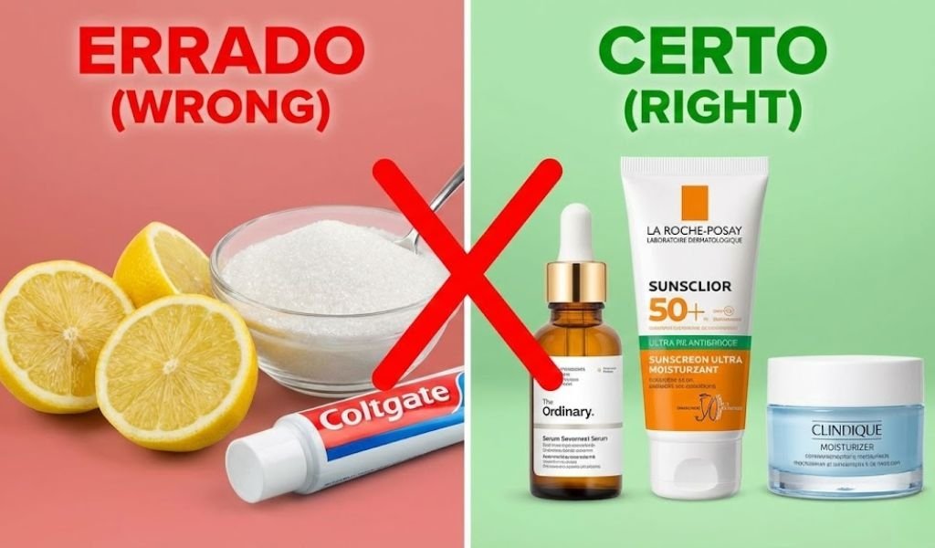 3 Mitos Caseiros que Estão Arruinando sua Pele