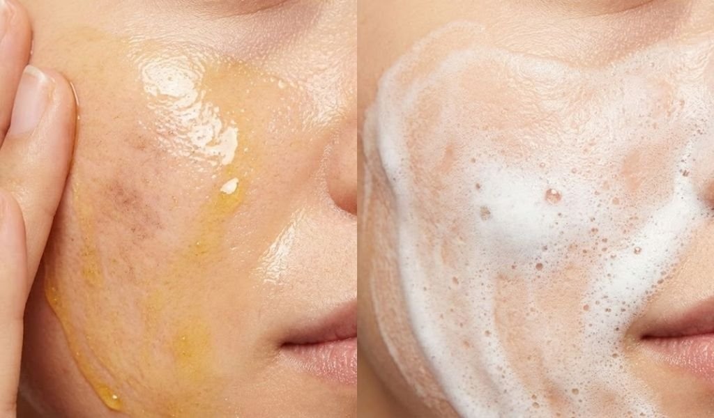 Limpeza facil double cleansing