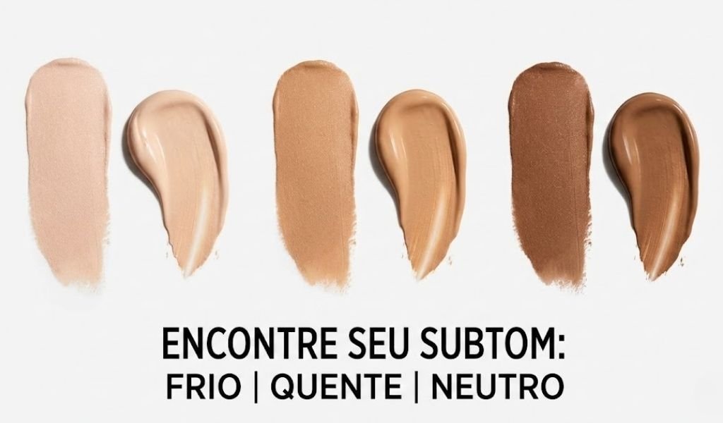 como escolher o tom certo para a pele