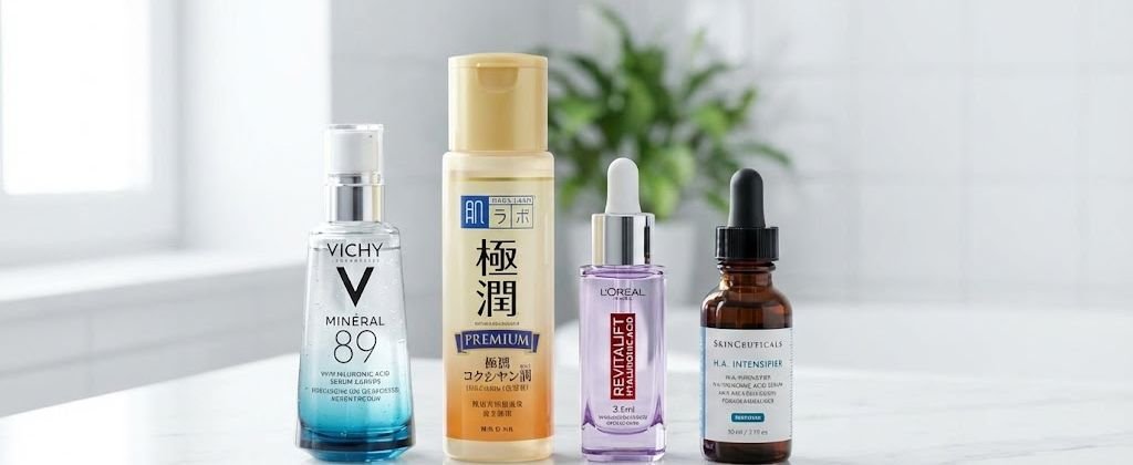 comparativo rapido melhores seruns vitamina C ácido hialurônico