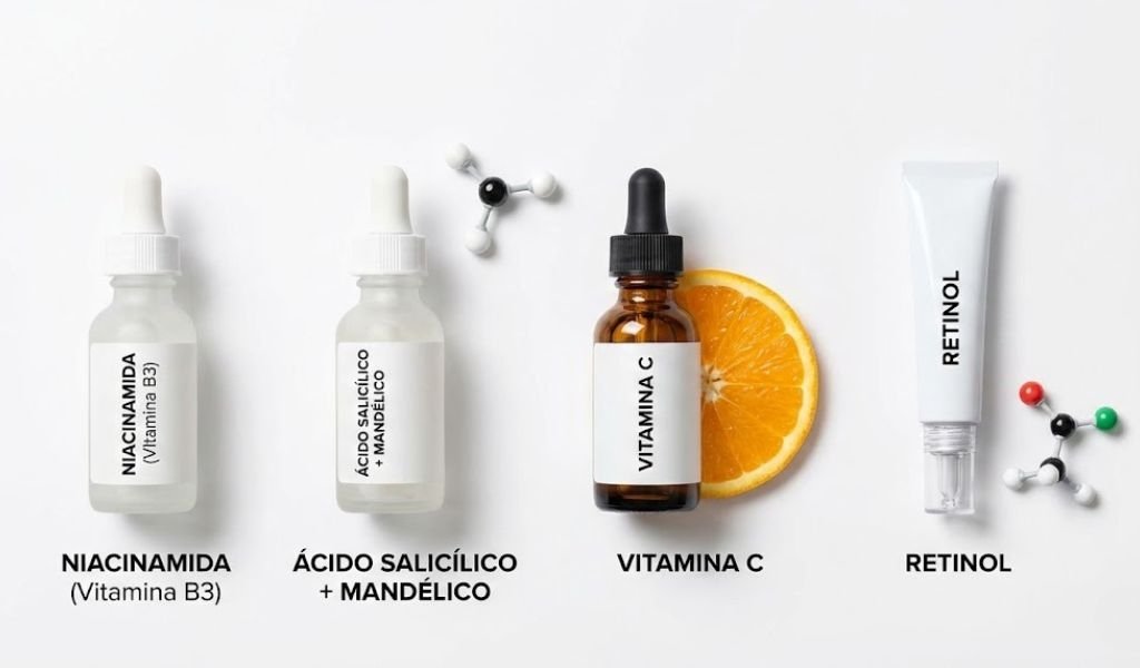 tratamento específico para acne e manchas na pele